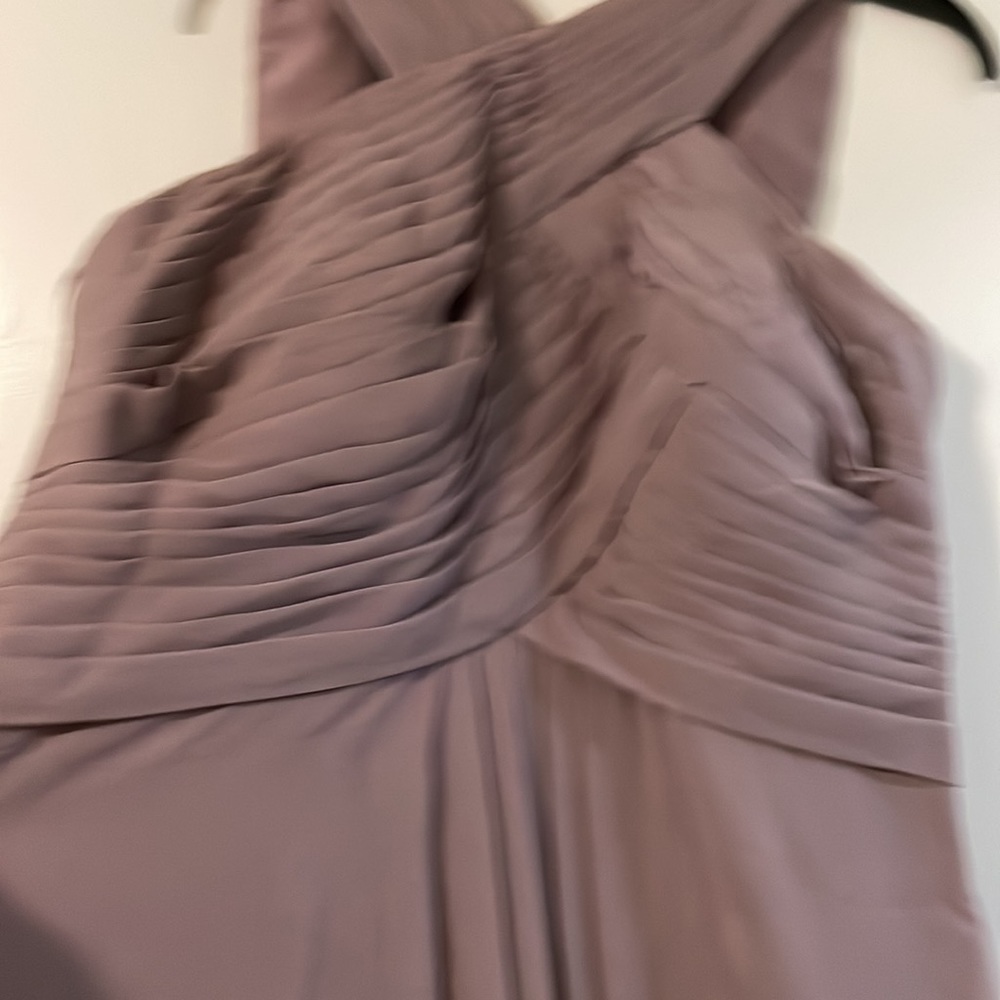 Azazie bridesmaid gown. Only worn once. Size 16 - Picture 3 of 3